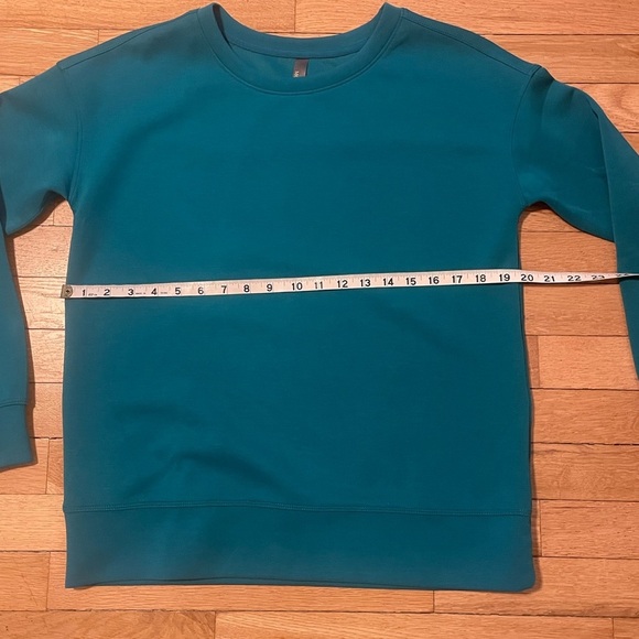 MPG Teal Crewneck Sweatshirt Women’s S - Picture 5 of 7